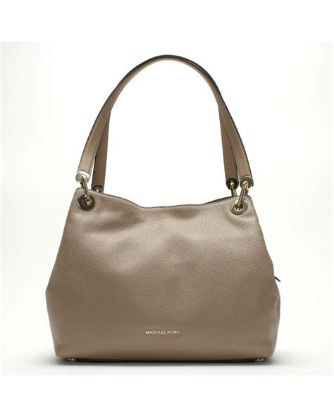 michael kors raven large shoulder tote truffle